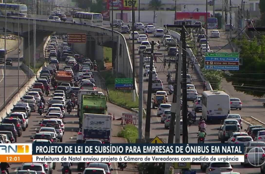  Prefeitura de Natal envia para Câmara projeto de lei com subsídio de R$ 60 milhões para o sistema de transporte público em 2025