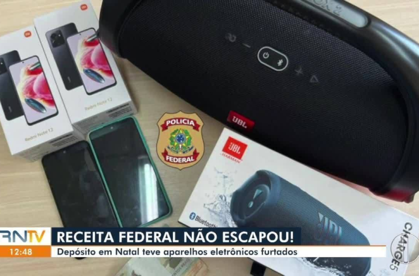  PF investiga vigilante suspeito de furto de aparelhos eletrônicos de depósito da Receita Federal em Natal