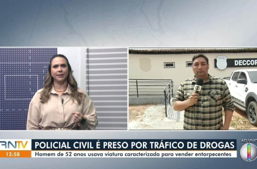  Policial civil é preso por tráfico de drogas e peculato na Grande Natal