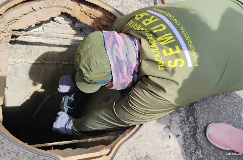  Semurb identifica origem de 'língua negra' que surgiu na Praia de Areia Preta